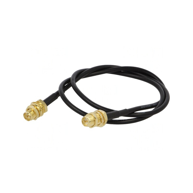 Cablu RP-SMA 50Ω 0,5m Negru | Electronic-mag.ro | Componente Electronice Cablu RP-SMA 50Ω 0,5m Negru | Electronic-mag.ro | Componente Electronice