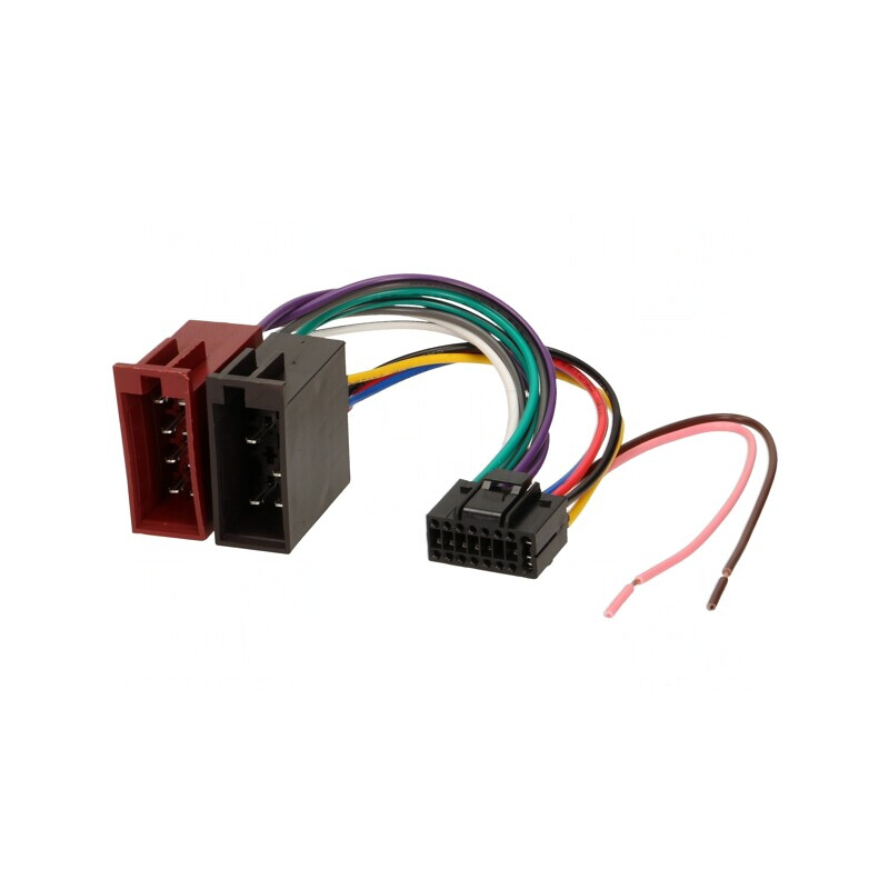 Conector ISO JVC 16 PIN | Electronic-mag.ro | Componente Electronice