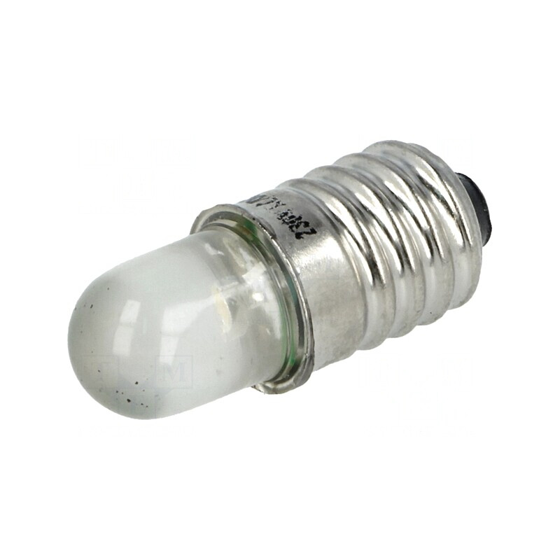 Lampă LED albă E10 230V 1100-1600mcd | Electronic-mag.ro | Componente Electronice