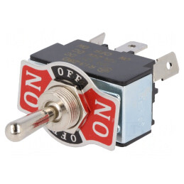 Comutator Basculant ON-OFF-ON 20A 12V | Electronic-mag.ro | Componente Electronice