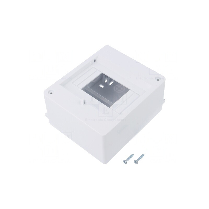 Carcasă pentru Aparatură Modulară IP20 Albă 400V 5 Moduli | Electronic-mag.ro | Componente Electronice