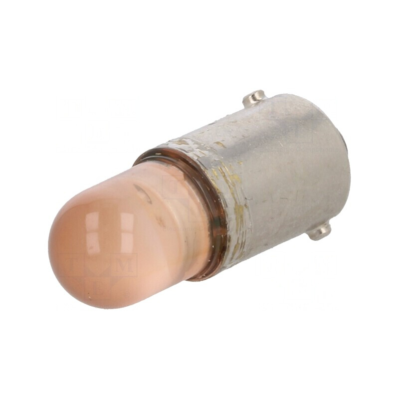 Lampă LED portocalie 12V BA9S | Electronic-mag.ro | Componente Electronice