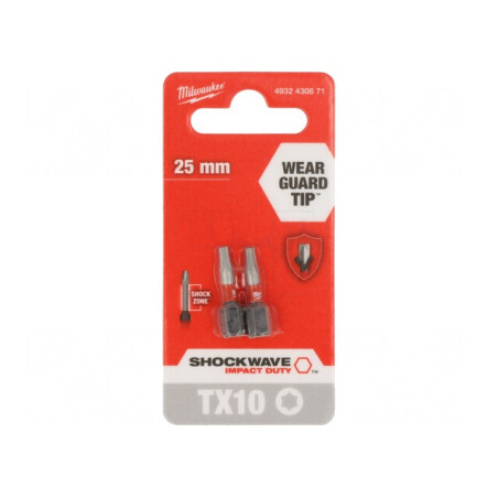 Capete de Şurubelniţă Torx TX10 25mm 2buc | Electronic-mag.ro | Componente Electronice
