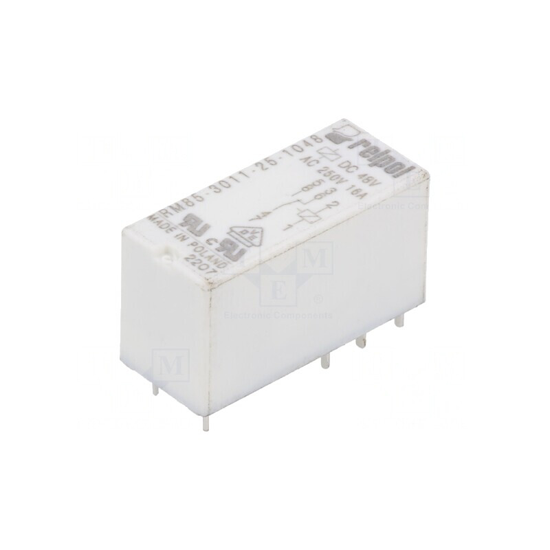 Releu Electromagnetic SPDT 48VDC 16A | Electronic-mag.ro | Componente Electronice