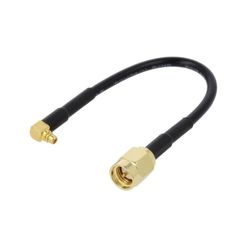 Cablu MMCX Tată la SMA Tată 100mm în Unghi Drept | Electronic-mag.ro | Componente Electronice Cablu MMCX Tată la SMA Tată 100mm în Unghi Drept | Electronic-mag.ro | Componente Electronice
