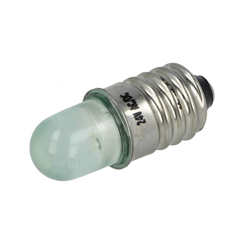 Lampă LED verde E10 24V 800-1000mcd | Electronic-mag.ro | Componente Electronice Lampă LED verde E10 24V 800-1000mcd | Electronic-mag.ro | Componente Electronice