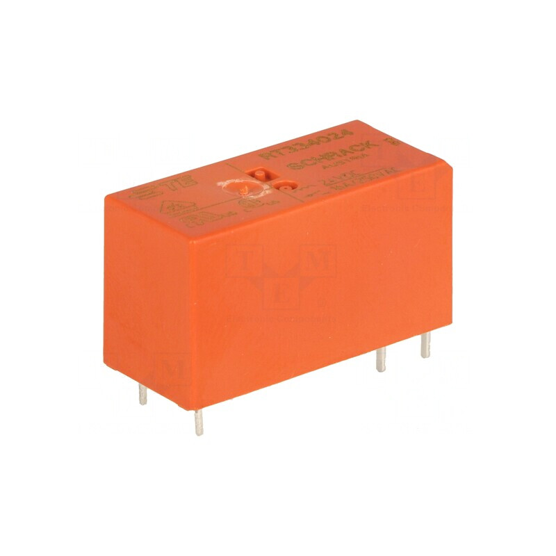 Releu Electromagnetic SPST-NO 24VDC 16A 250VAC | Electronic-mag.ro | Componente Electronice