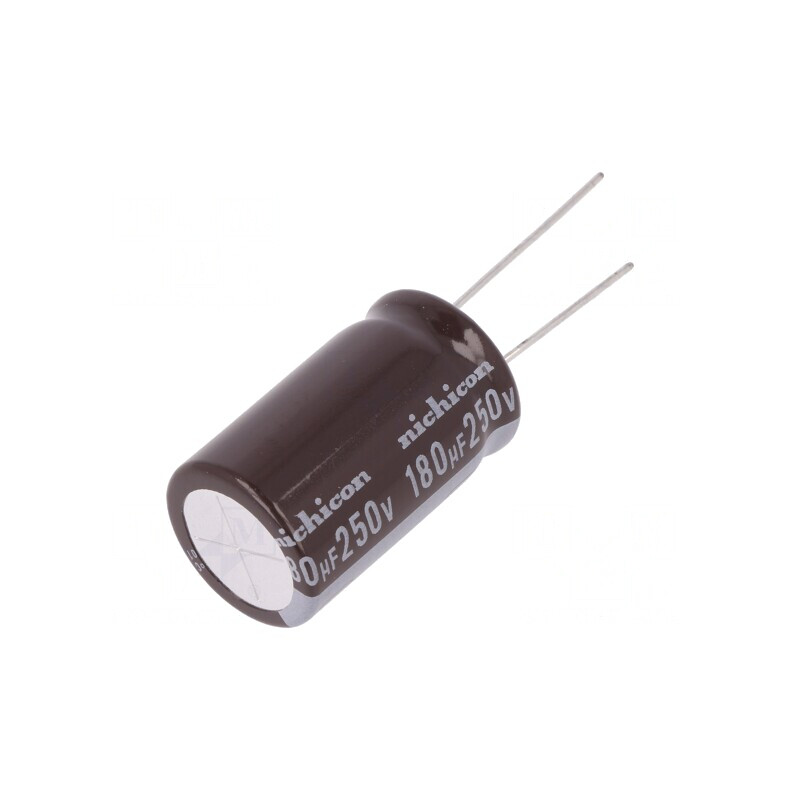 Condensator Electrolitic THT 180uF 250V 18x31.5mm | Electronic-mag.ro | Componente Electronice