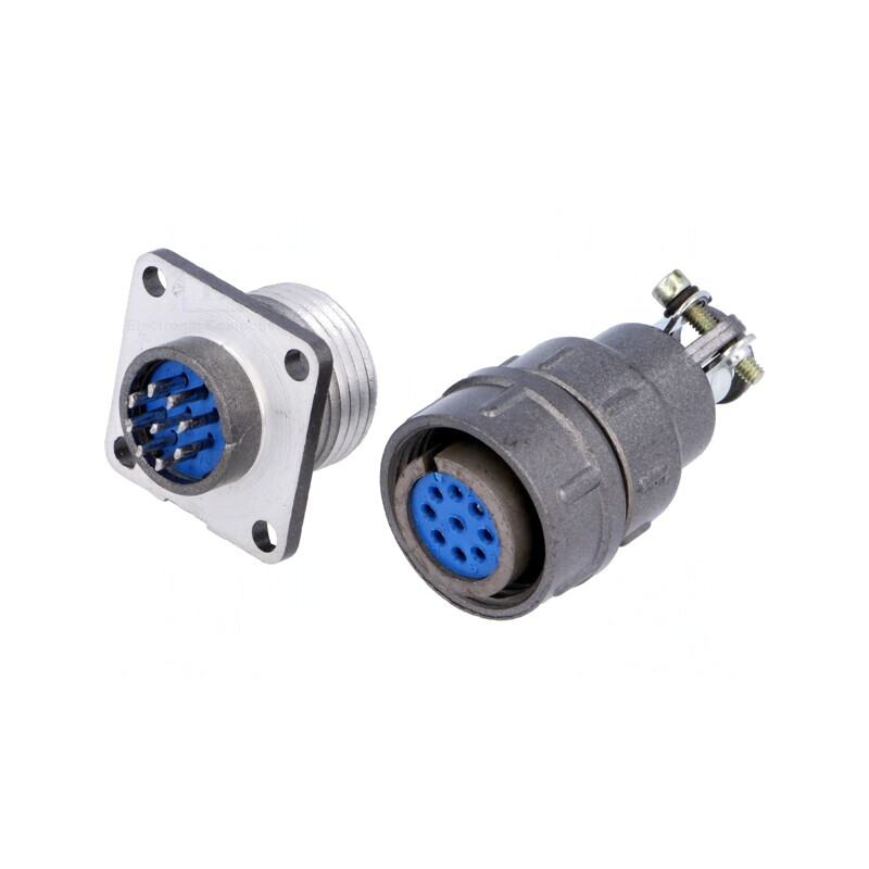 Conector Circular Soclu Mufă DS1110-06 Pin 9 5A | Electronic-mag.ro | Componente Electronice