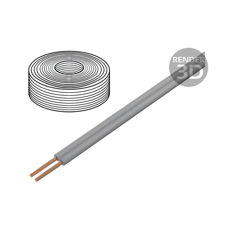 Cablu Electric LiYz 2x0.08mm2 5m Gri | Electronic-mag.ro | Componente Electronice Cablu Electric LiYz 2x0.08mm2 5m Gri | Electronic-mag.ro | Componente Electronice