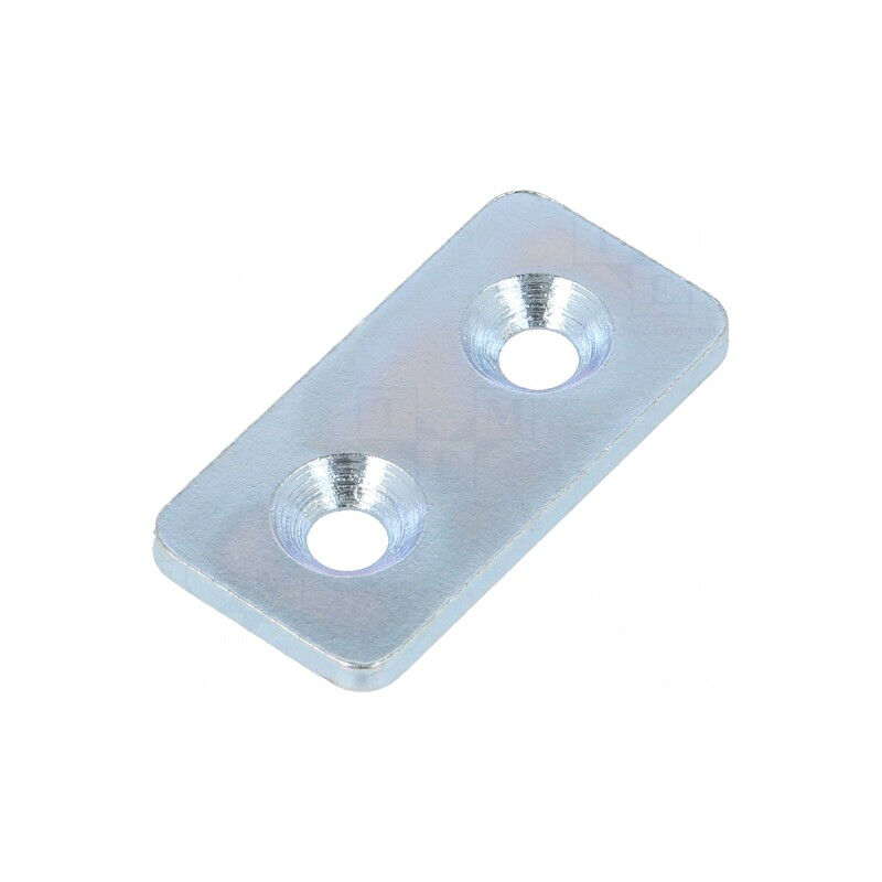 Bară Dreaptă Oțel 20mm x 40mm | Electronic-mag.ro | Componente Electronice