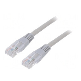 Cablu Patch UTP Cat5e 7.5m Gri | Electronic-mag.ro | Componente Electronice