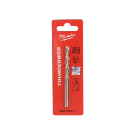 Burghiu Metal 5.5mm HSS-G Oțel Rapid | Electronic-mag.ro | Componente Electronice