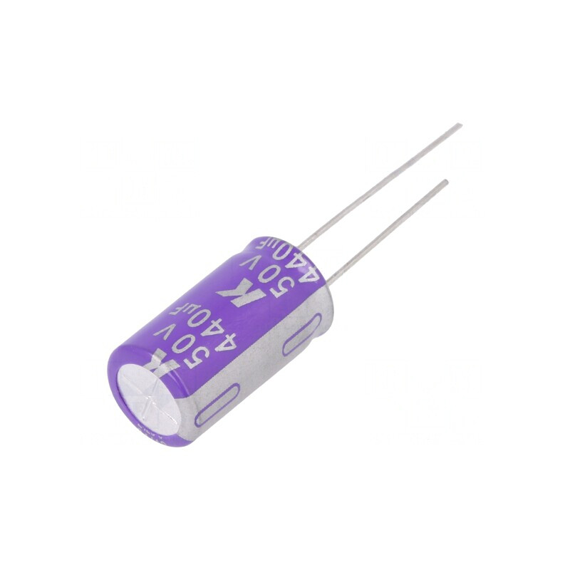 Condensator Polimeric Low ESR 440uF 50V THT | Electronic-mag.ro | Componente Electronice
