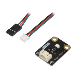 Modul LED Gravity 5V Alb 30x22mm | Electronic-mag.ro | Componente Electronice