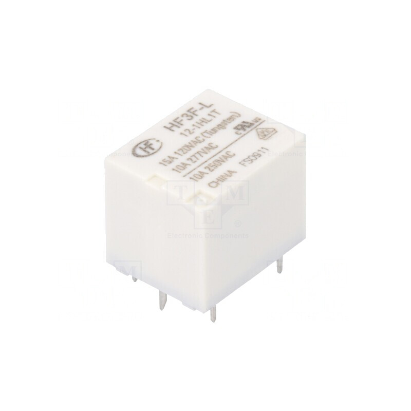 Releu electromagnetic 12VDC 15A 10A/277VAC | Electronic-mag.ro | Componente Electronice