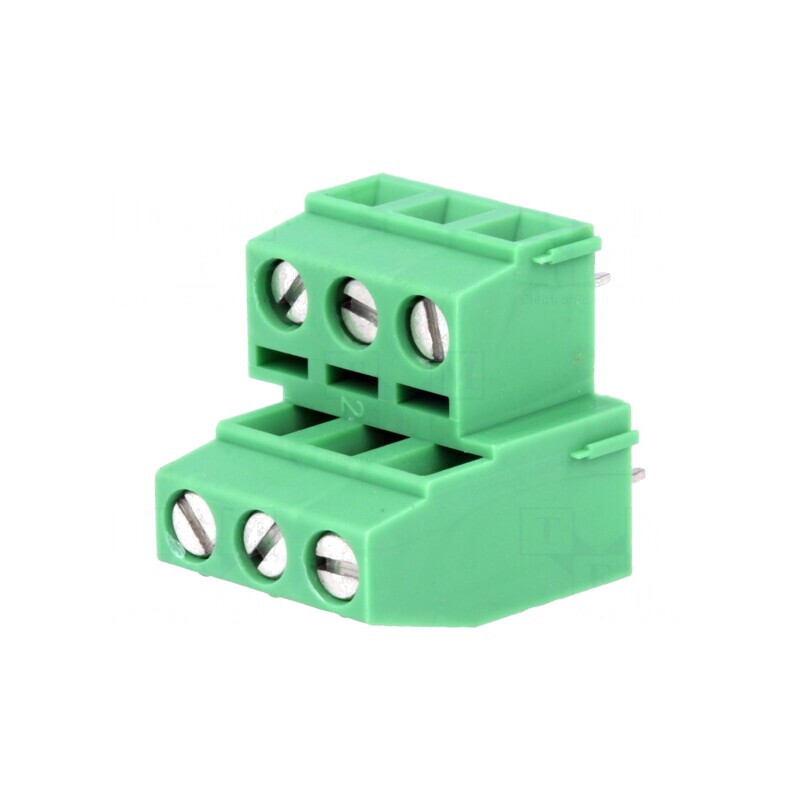Conector PCB 90° 6 Piste 5,08mm 400V | Electronic-mag.ro | Componente Electronice