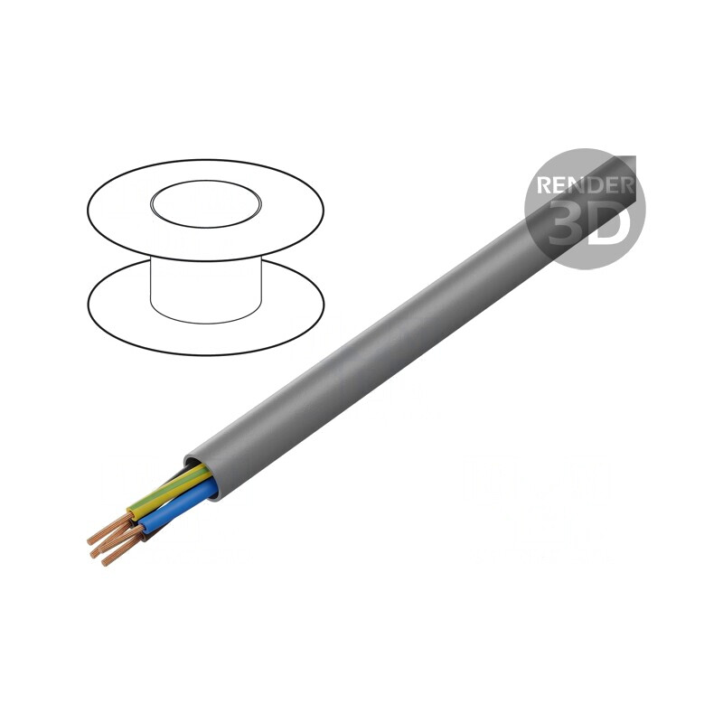 Cablu ÖLFLEX® 150 4G1mm2 Neecranat 300V/500V Cu | Electronic-mag.ro | Componente Electronice
