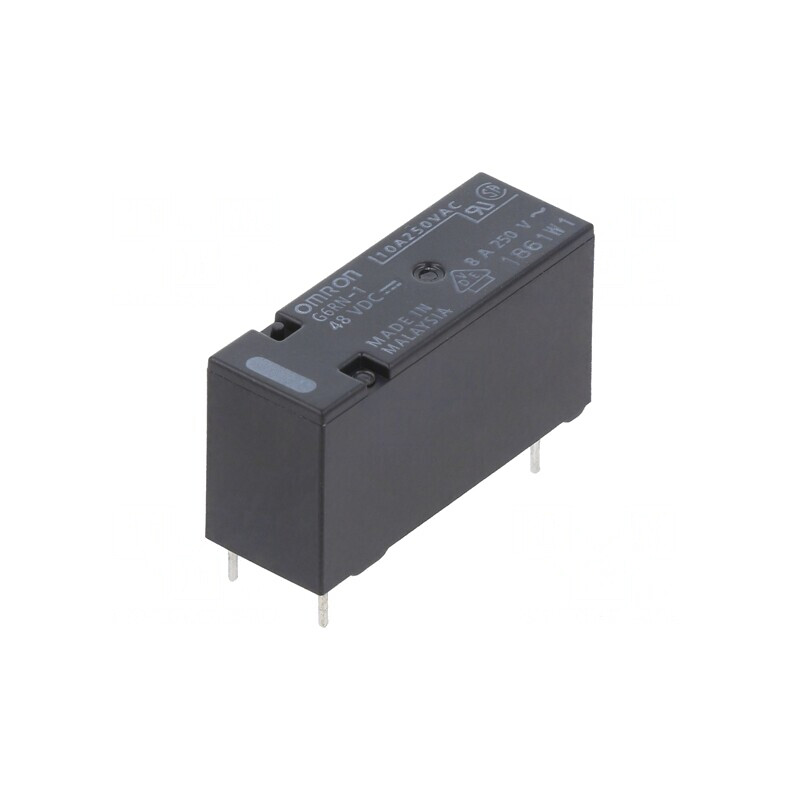 Releu Electromagnetic SPDT 48VDC 8A | Electronic-mag.ro | Componente Electronice