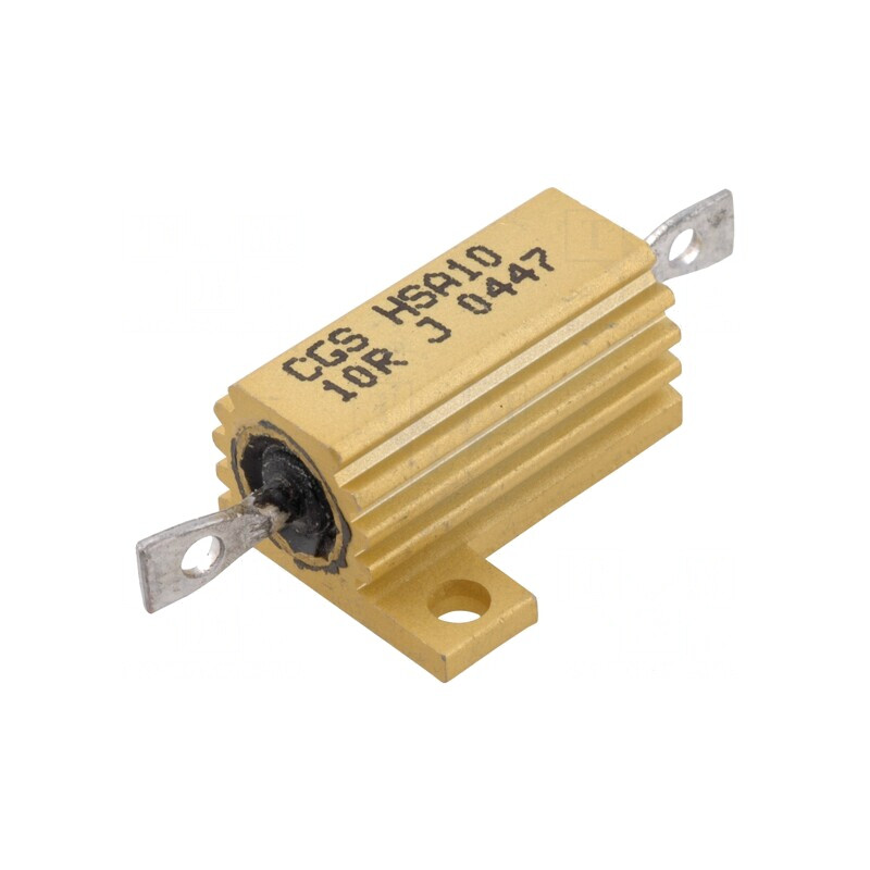 Rezistor Bobinat 10Ω 16W cu Radiator | Electronic-mag.ro | Componente Electronice
