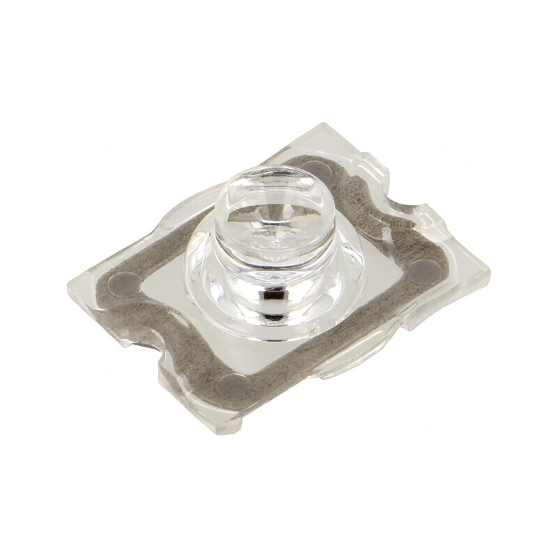 Lentilă LED dreptunghiulară plexiglass PMMA 6,9mm | Electronic-mag.ro | Componente Electronice