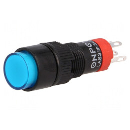 Comutator acționat prin apăsare ON-ON 0,5A/250VAC SPDT | Electronic-mag.ro | Componente Electronice