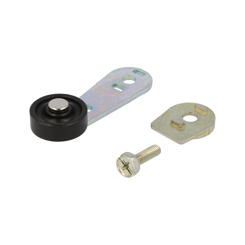 Cap de propulsie manetă 49mm cu rolă plastic 20mm | Electronic-mag.ro | Componente Electronice
