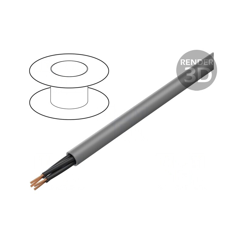 Cablu ÖLFLEX CLASSIC 400 P 4x0,5mm2 300V 500V Cu | Electronic-mag.ro | Componente Electronice