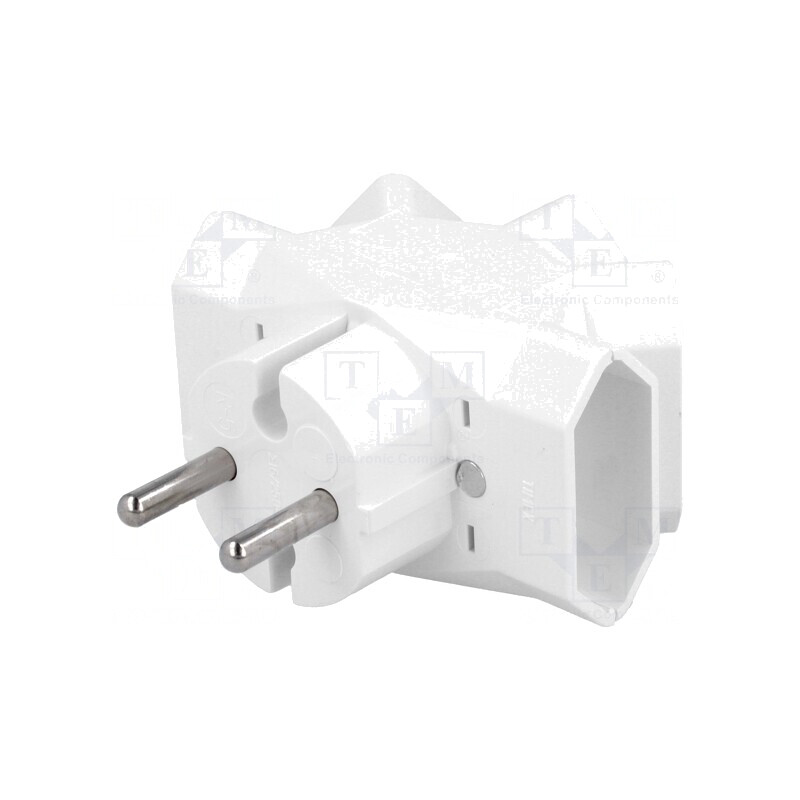 Conector Alimentare AC Spliter 2P 250V 6A Plat | Electronic-mag.ro | Componente Electronice Conector Alimentare AC Spliter 2P 250V 6A Plat | Electronic-mag.ro | Componente Electronice