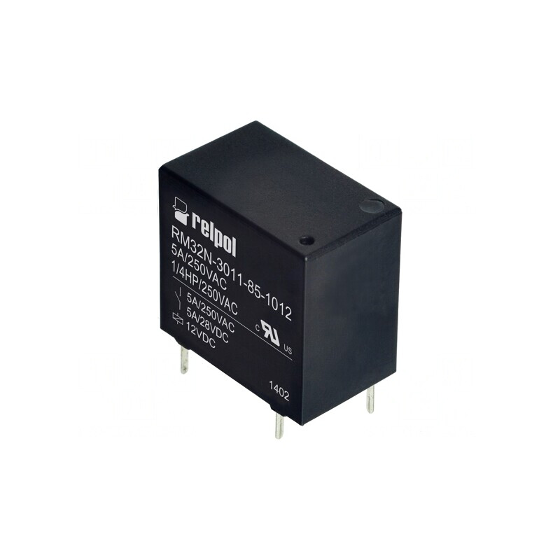 Releu Electromagnetic SPDT 12VDC 5A PCB | Electronic-mag.ro | Componente Electronice