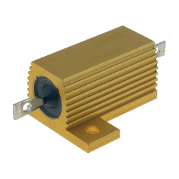 Rezistor bobinat cu radiator 2,2Ω 25W | Electronic-mag.ro | Componente Electronice