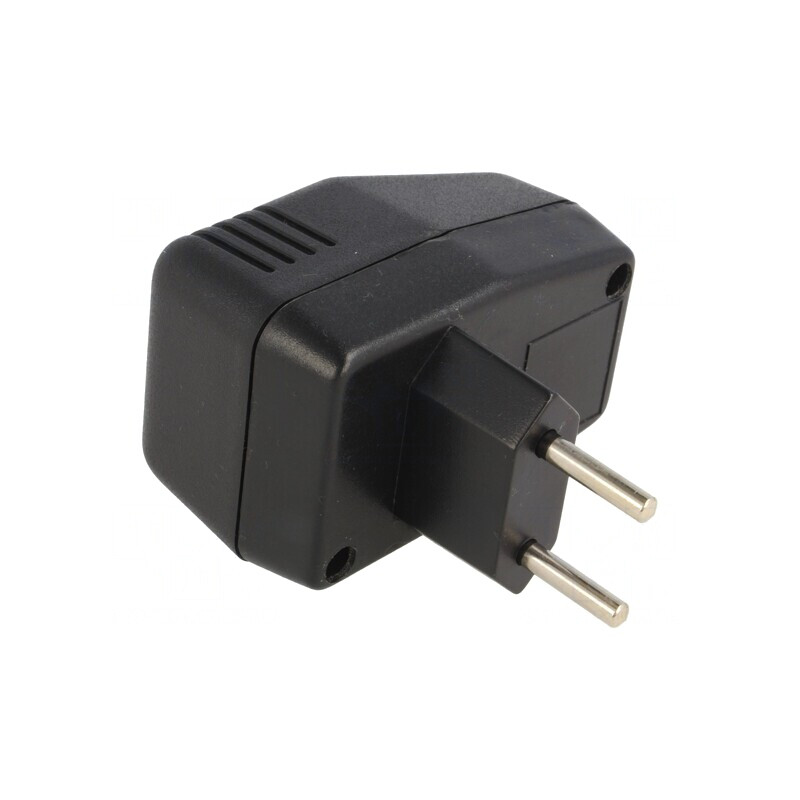 Carcasă Alimentator ABS Neagră 45x70x40mm | Electronic-mag.ro | Componente Electronice