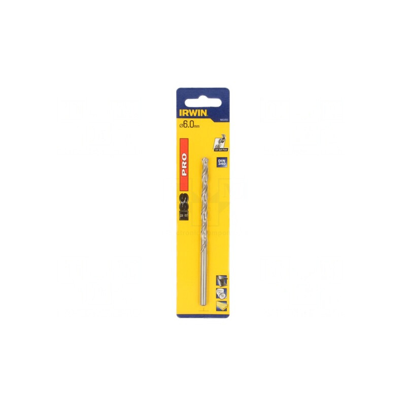 Burghiu Metal Ø 6mm 140mm 95mm | Electronic-mag.ro | Componente Electronice