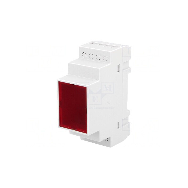 Carcasă pentru șină DIN 90x35x65mm polistiren gri | Electronic-mag.ro | Componente Electronice