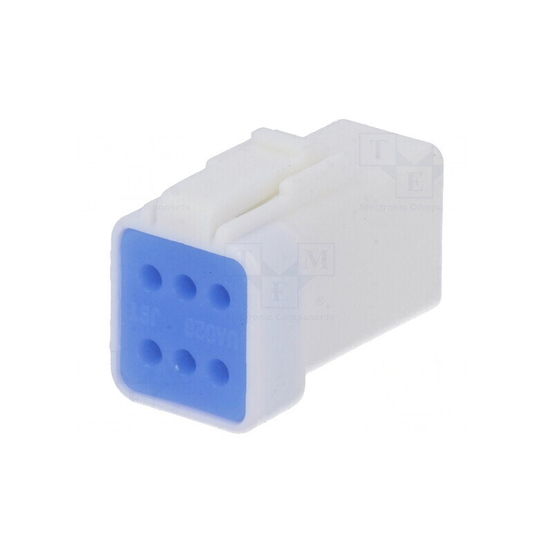 Conector PCB JWPF Mamă 6 Pin IPX7 | Electronic-mag.ro | Componente Electronice