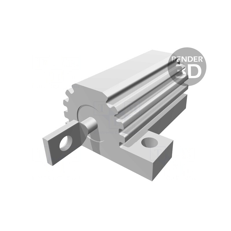 Rezistor Bobinat cu Radiator 4,7kΩ 16W ±5% | Electronic-mag.ro | Componente Electronice