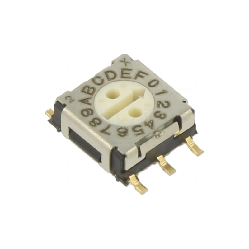 Întrerupător codificare DEC/BCD 16 Poz SMT 100MΩ | Electronic-mag.ro | Componente Electronice