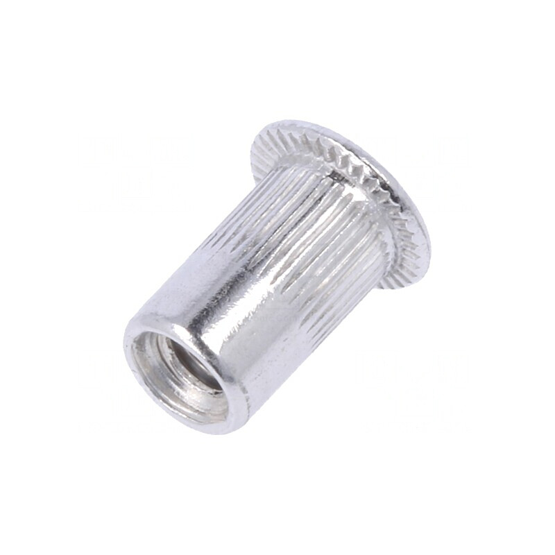 Piuliță nit M3 aluminiu cap plat 9mm | Electronic-mag.ro | Componente Electronice