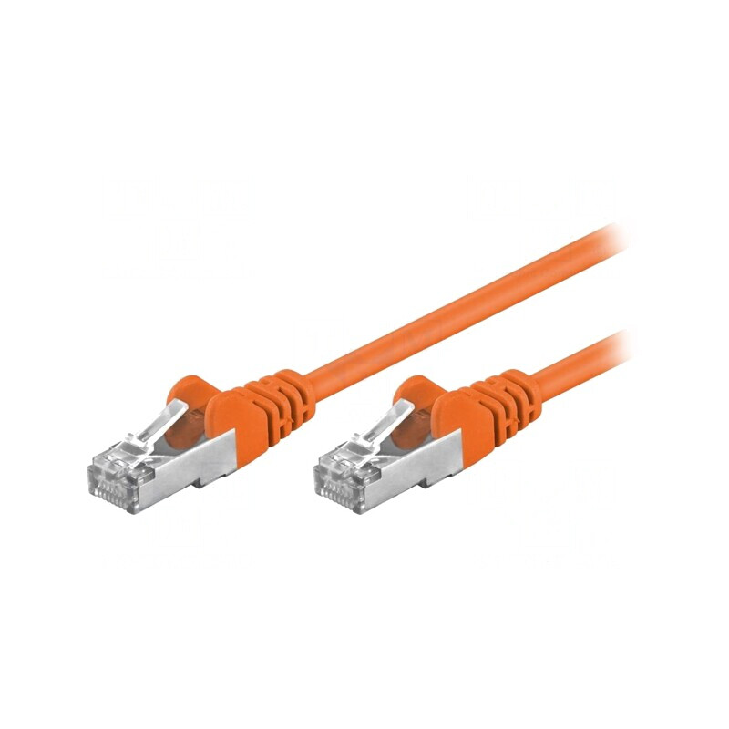 Patch Cord Ethernet Cat5e 5m Portocaliu | Electronic-mag.ro | Componente Electronice
