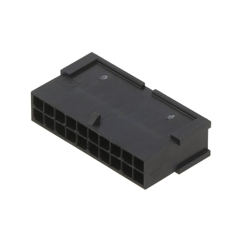 MicroFit 3.0 Plug 20-Pin FreeHang Connector | Electronic-mag.ro | Componente Electronice
