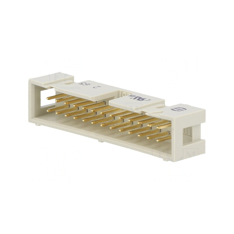 Conector IDC Tată 26PIN 1.27mm THT | Electronic-mag.ro | Componente Electronice