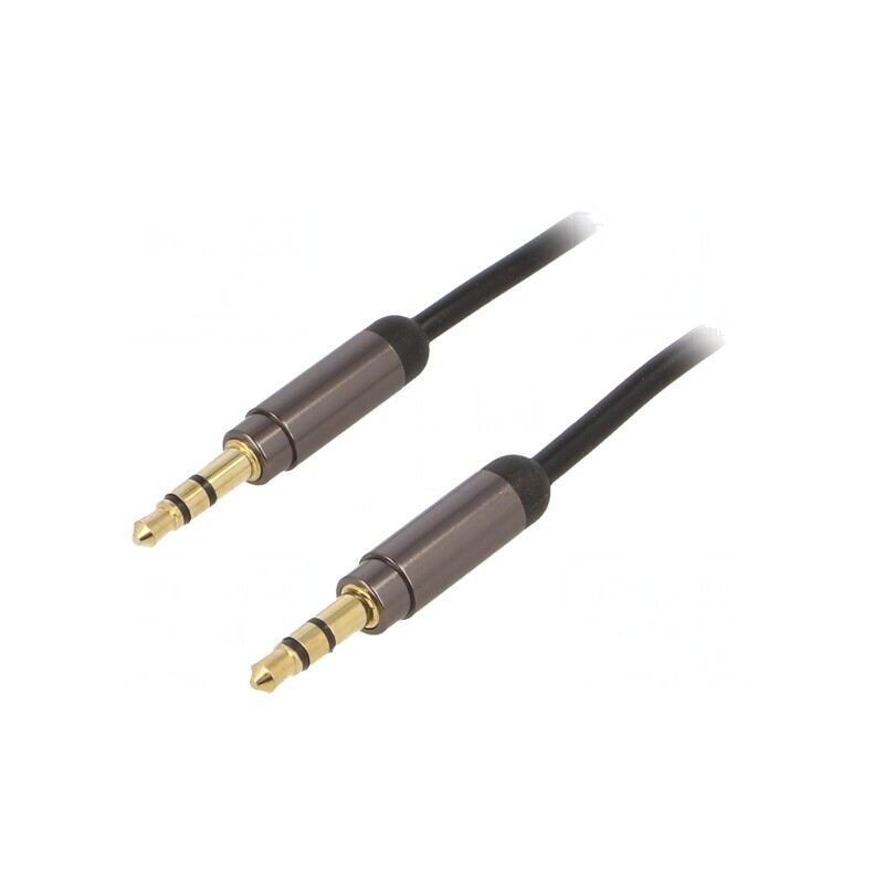 Cablu Audio Jack 3.5mm 3Pin Aurit 1m | Electronic-mag.ro | Componente Electronice Cablu Audio Jack 3.5mm 3Pin Aurit 1m | Electronic-mag.ro | Componente Electronice
