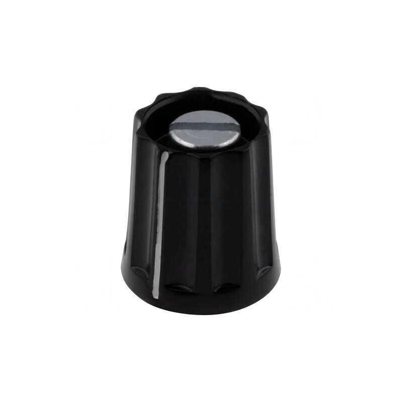 Buton Rotativ Plastic Negru 3mm | Electronic-mag.ro | Componente Electronice