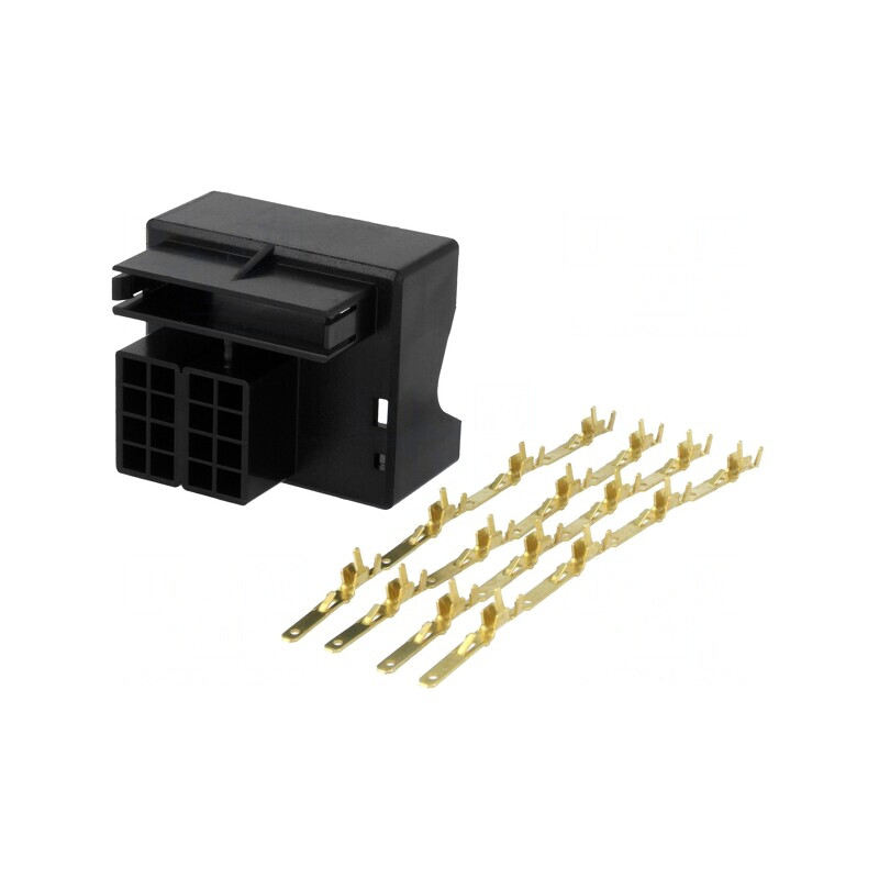 Kit Soclu Quadlock cu Terminal | Electronic-mag.ro | Componente Electronice