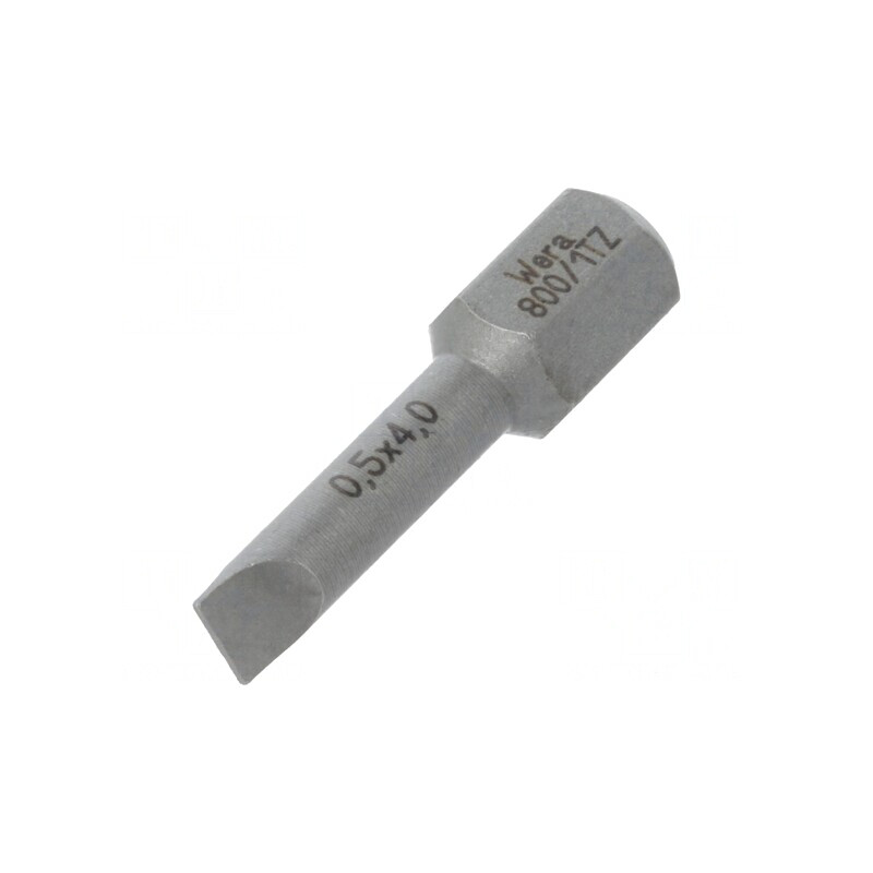 Capăt șurubelniță plată 4,0x0,5mm 25mm Torsion | Electronic-mag.ro | Componente Electronice