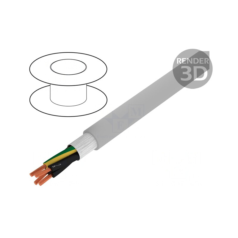 Cablu de Control ÖLFLEX FD CLASSIC 810 4G0,5mm2 PVC | Electronic-mag.ro | Componente Electronice