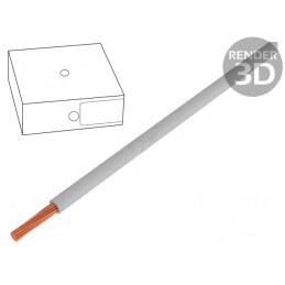 Cablu Litat Cu 6mm2 PVC Gri 100m | Electronic-mag.ro | Componente Electronice