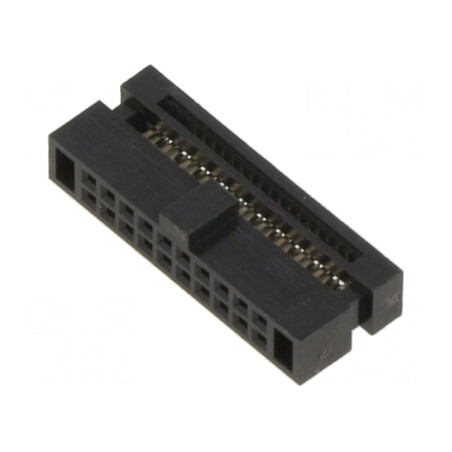 10-Pin Female Ribbon Cable Connector | Electronic-mag.ro | Componente Electronice