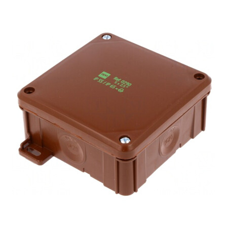 Cutie Conexiuni Perete 98x98x46mm | Electronic-mag.ro | Componente Electronice