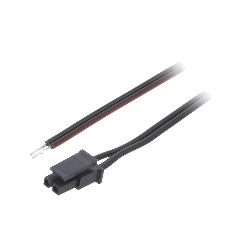 Cablu Micro-Fit 3.0 Mamă 2 PIN 0.4m 4A PVC | Electronic-mag.ro | Componente Electronice